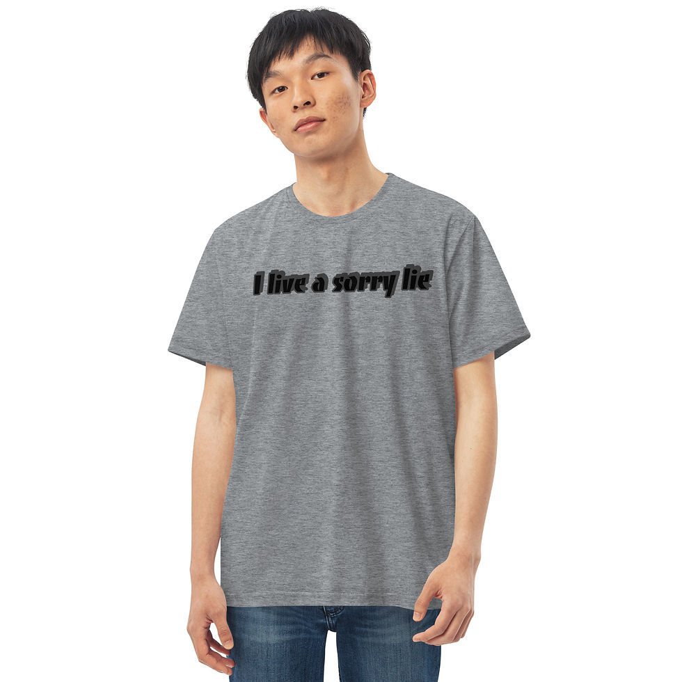 Miniatura: I live a sorry Lie- design by ita xavier