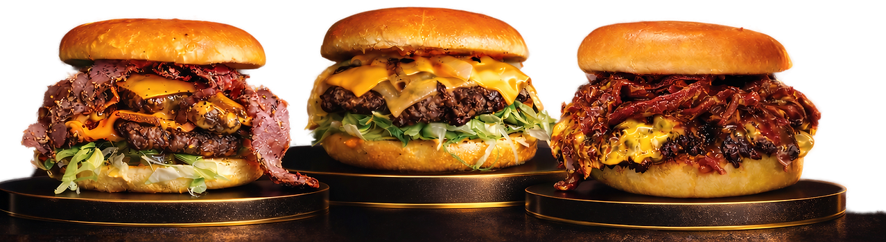 Smash burgers with British beef at Burgover Horsham and Chichester