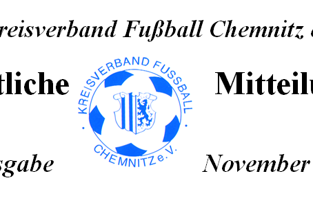 Amtliche Mitteilung November 2014 vom KVFC