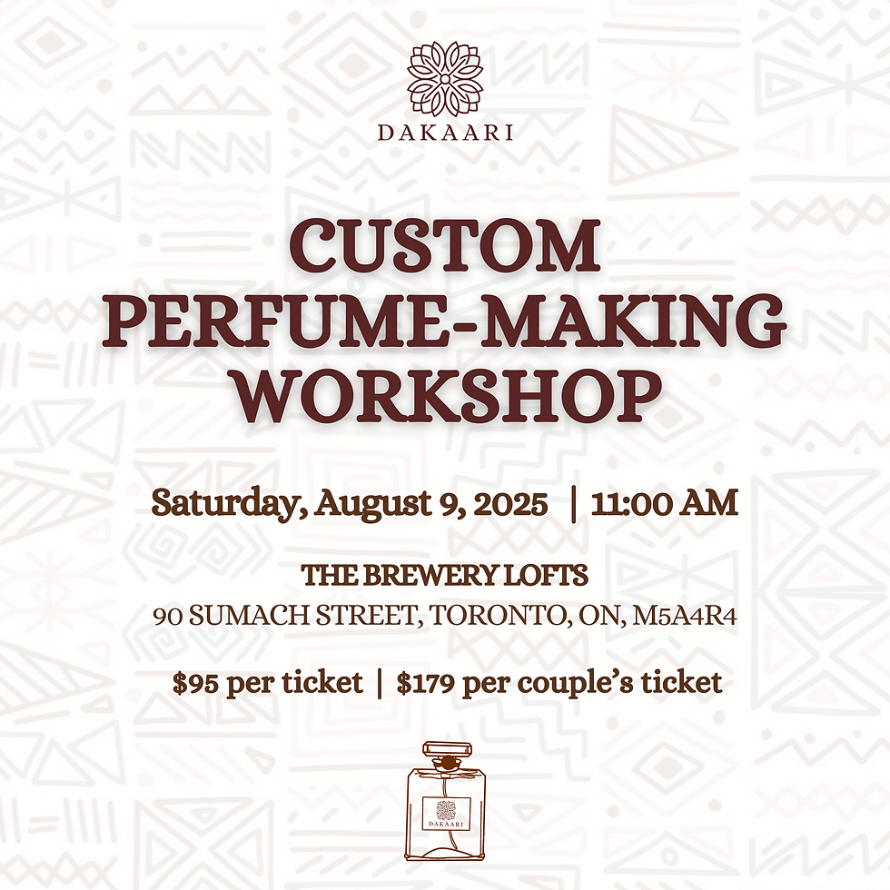 CUSTOM PERFUME-MAKING WORKSHOP | AUG 9TH | 10:00 AM