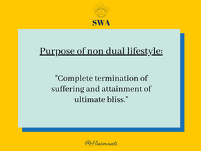 Why do we need to learn nonduality? What is the purpose of a nondual approach to the lifestyle?