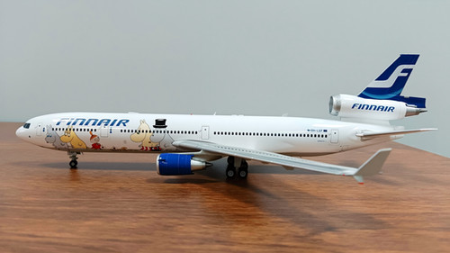 200 scale diecast metal model of the Finnair McDonnell Douglas MD
