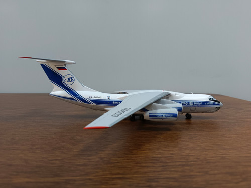 1:200 IL-76 aircraft model Volga-Dnepr Airlines VI | DPM-Master