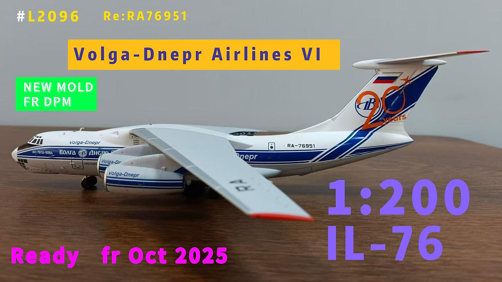 L2096  Volga-Dnepr Airlines VI  IL-76-Banner