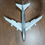 Thumbnail: Boeing B747-400 N401PW Polished 1:200  alloy model  with item NO.L2131 &L2131FD