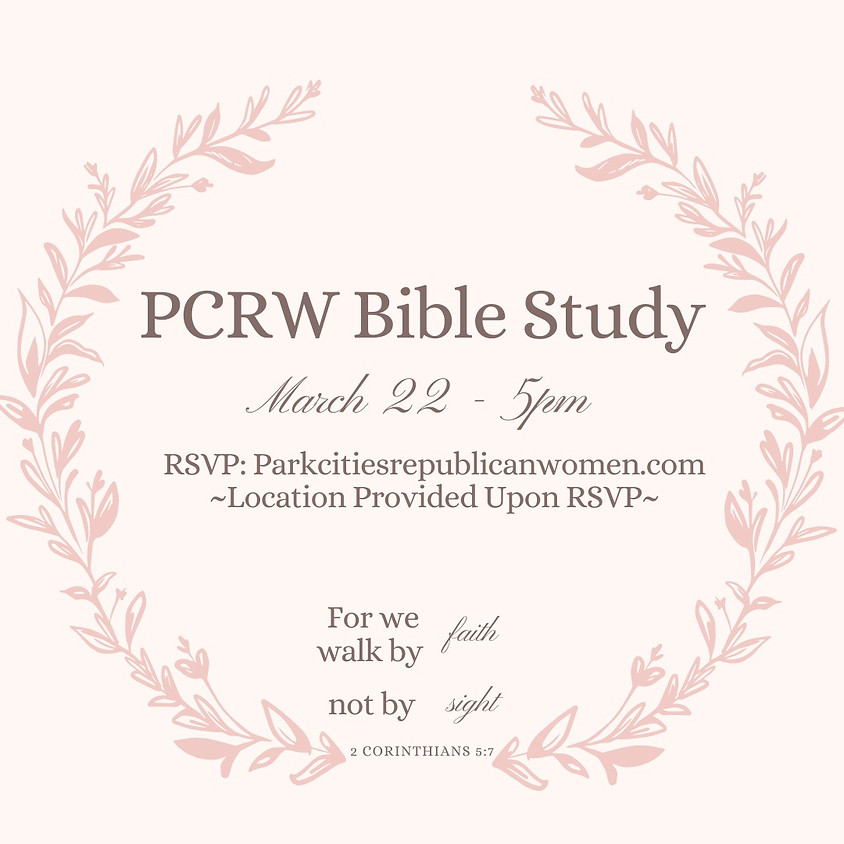PCRW Bible Study