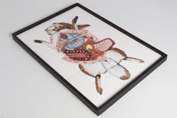 Serviço de mesa: coelho