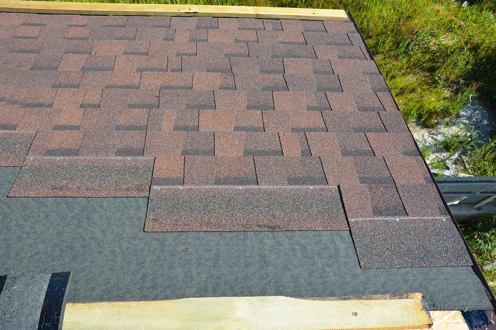Architectural asphalt shingle roof installed on residential home in Florida