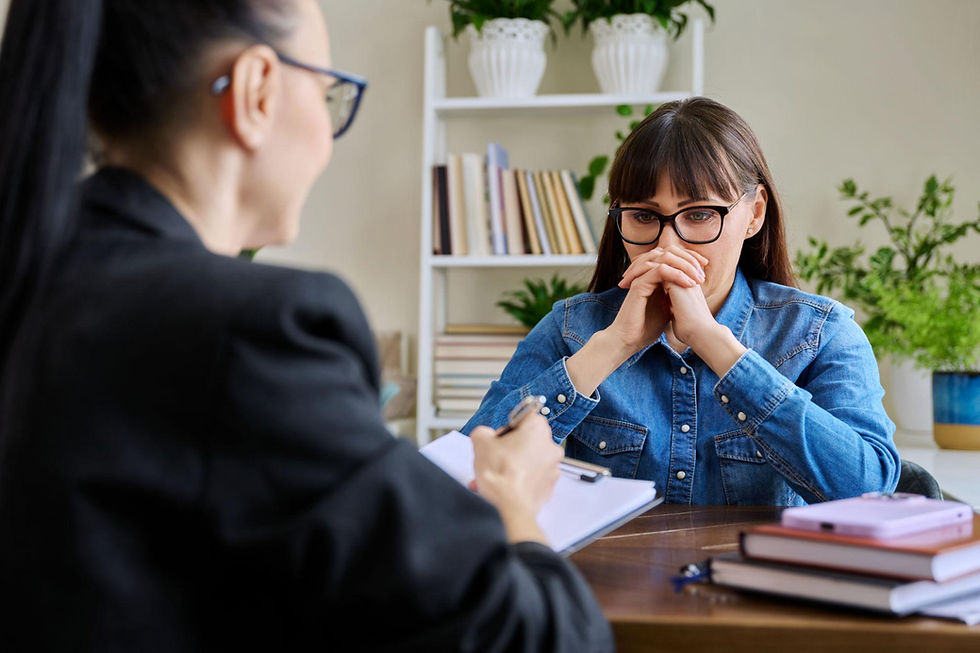 anxiety counseling session with therapist in Plantation FL