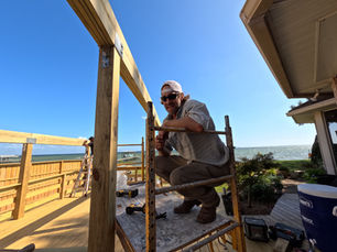Wood deck being built and maintained in Fort Walton Beach FL