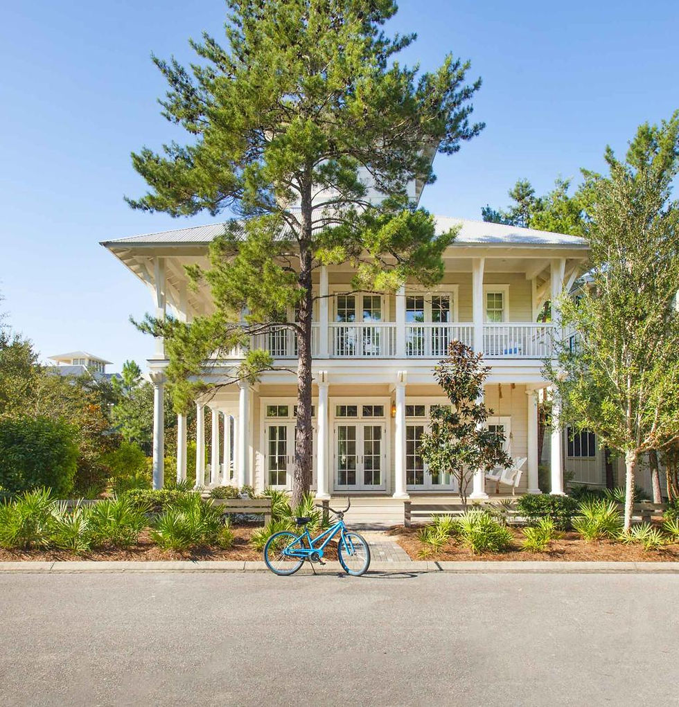 Panama City FL coastal retirement homes and beachfront communities along the Emerald Coast