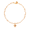 Miniature : Bracelet en plaqué or et grenat. Les Merveilleuses