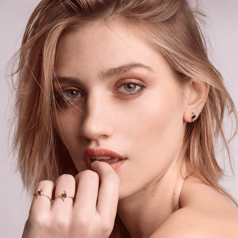 Miniature : Les Merveilleuses - Bijoux en or 18 carats - Made in France - Bague - Tourmaline
