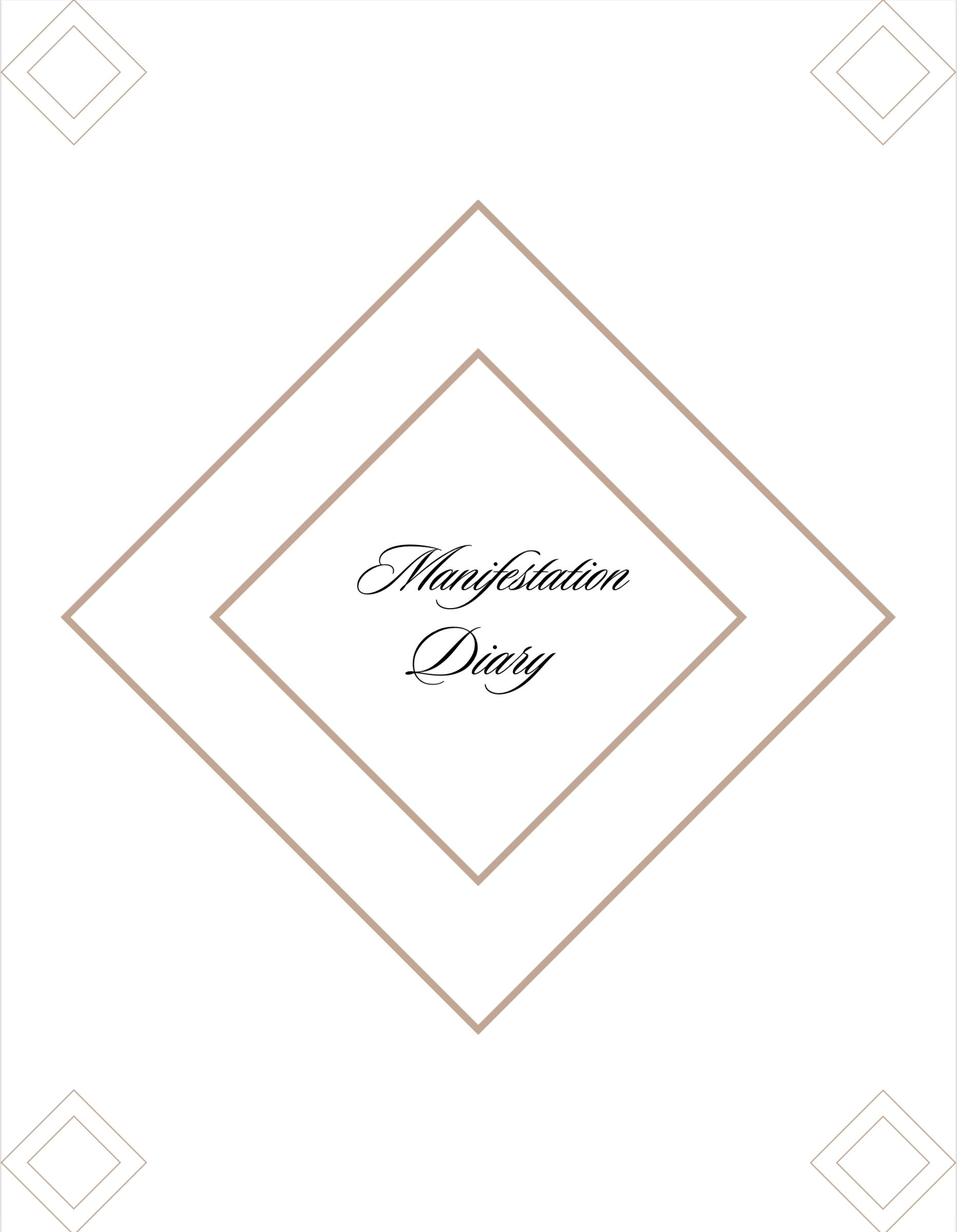 Manifestation Diary