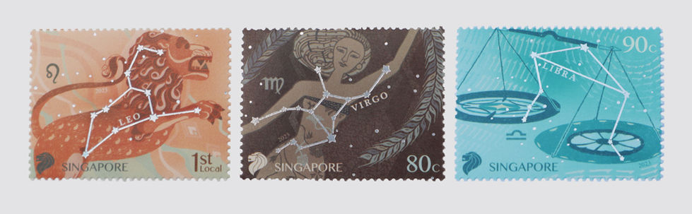 Horoscope stamps