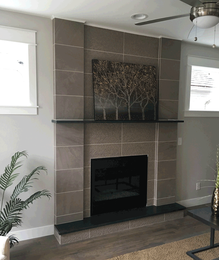 Fireplace surround