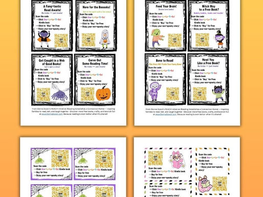 Free Kids Halloween Book + Fun Printable Trick or Treat Cards for Every Trick or Treater!
