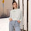 Thumbnail: Cropped Fleece Pullover