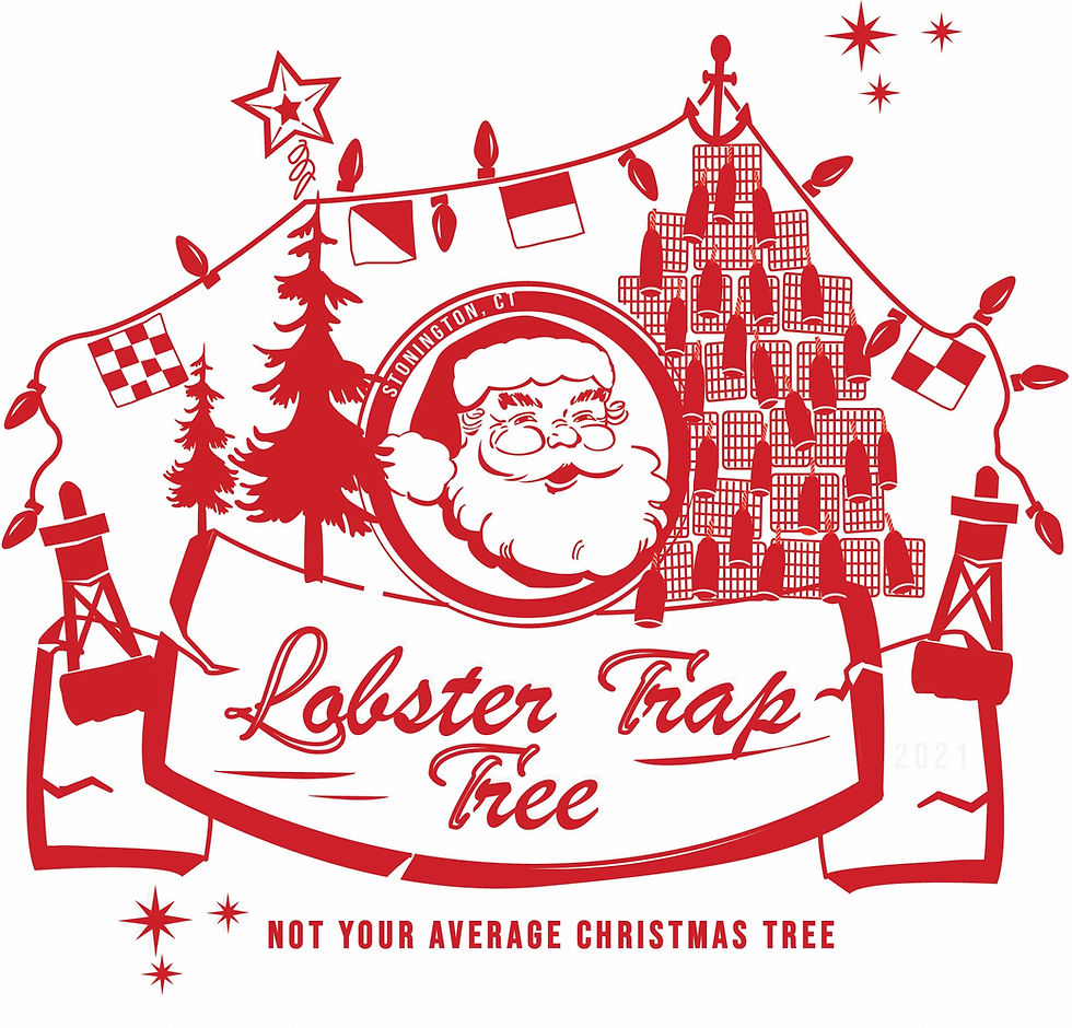 Thumbnail: Stonington Santa Trap 3/4 Sleeve Tee Cotton / Poly Blend