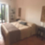 Bedroom with wardrobe and chest of drawers