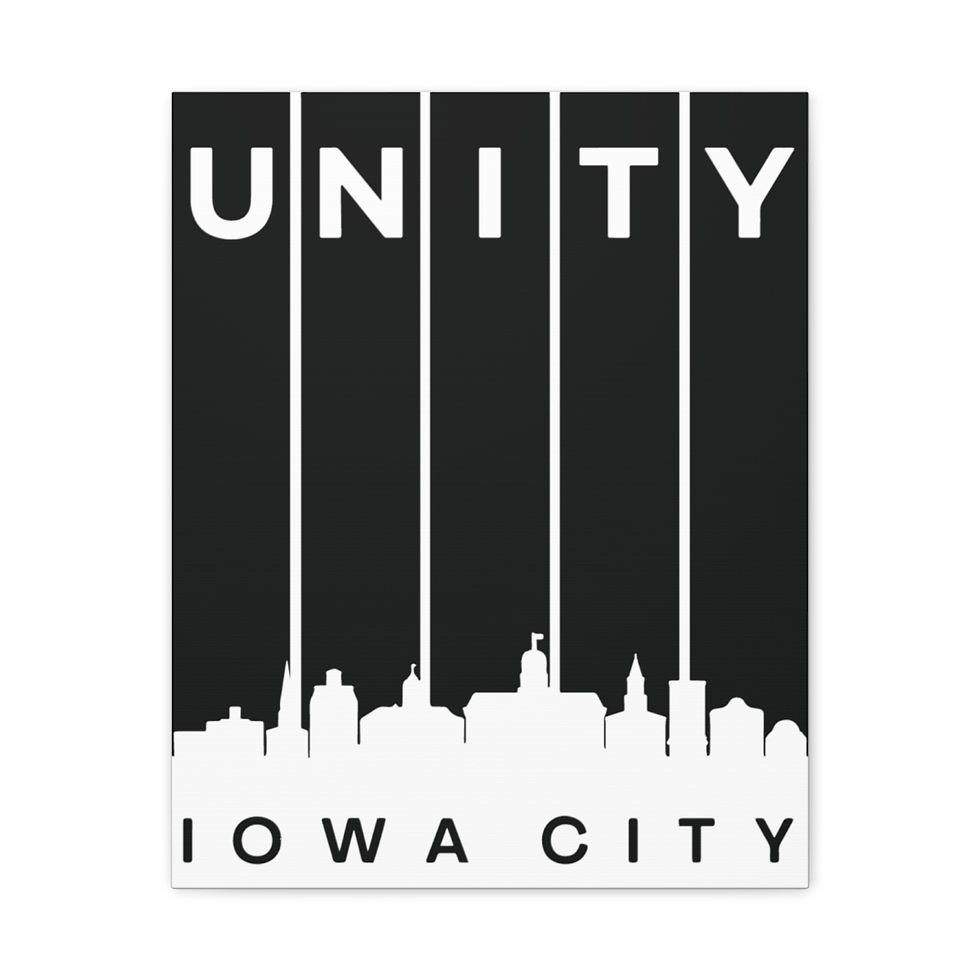 Miniature : UNITY - Iowa City Matte Canvas, Stretched
