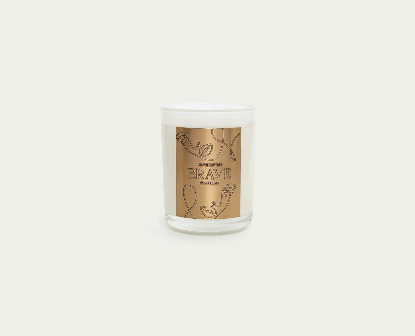 Mindfulness Candle Brave