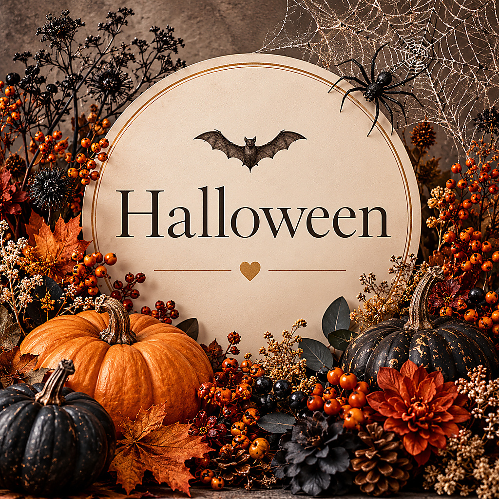 Bloemcreatie uit collectie Halloween
