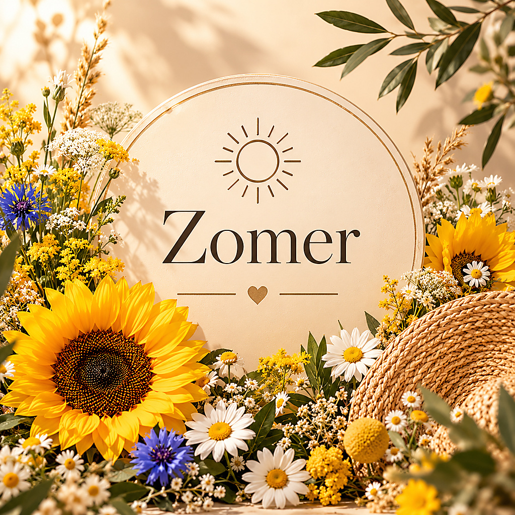 Bloemcreatie uit collectie Zomer