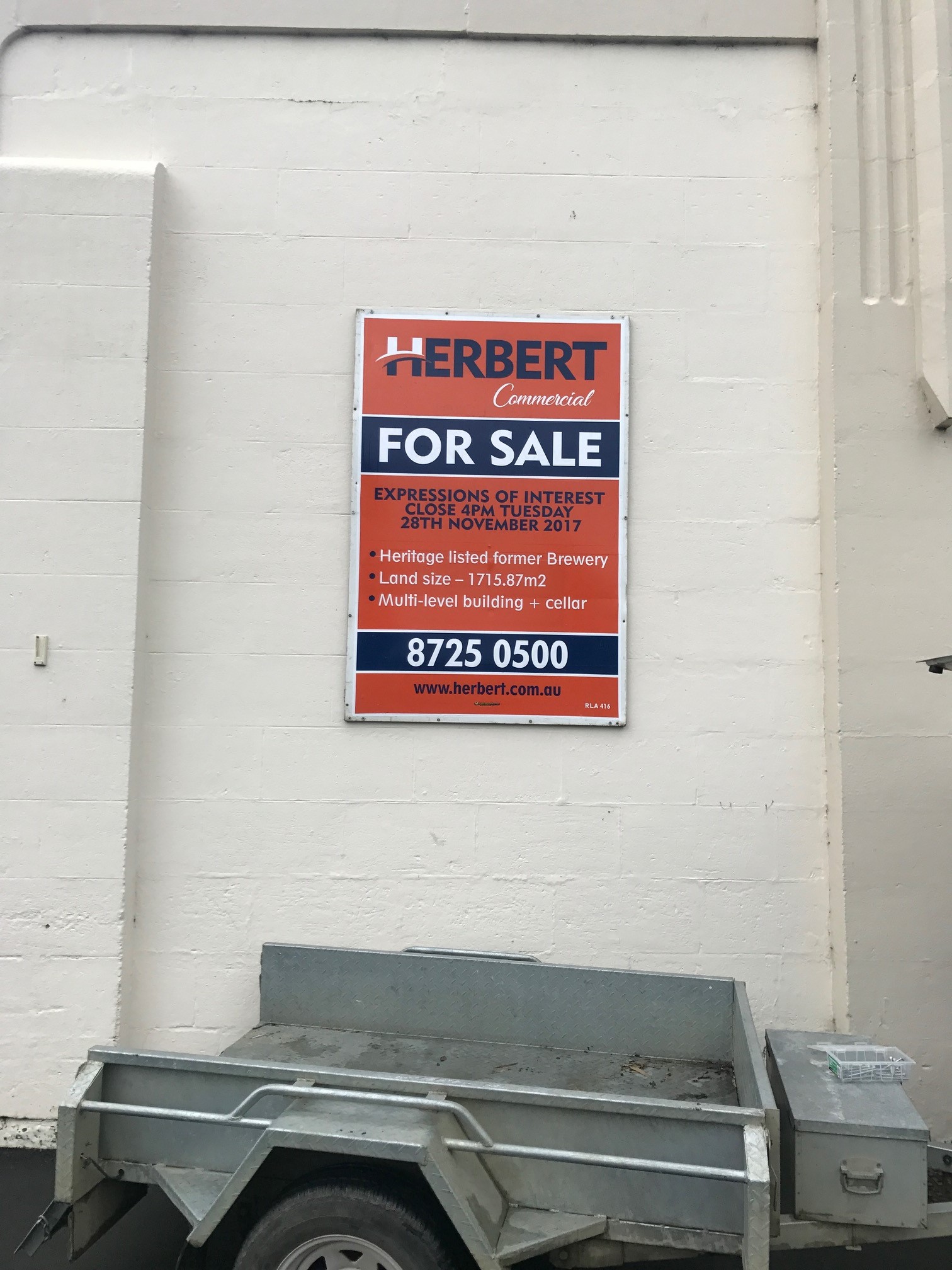 Herbert Commercial For Sale Sign