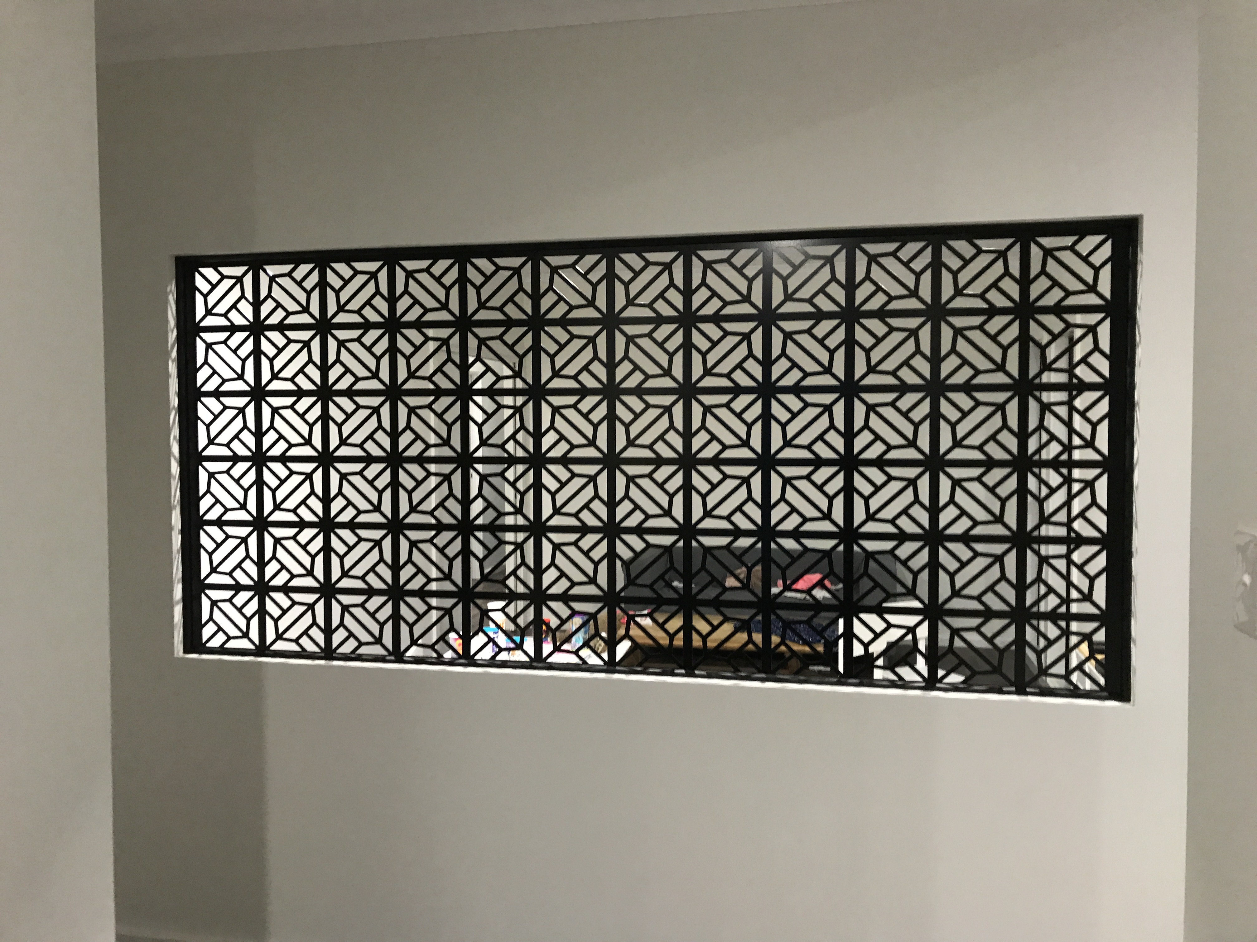 Lasercut House Screen