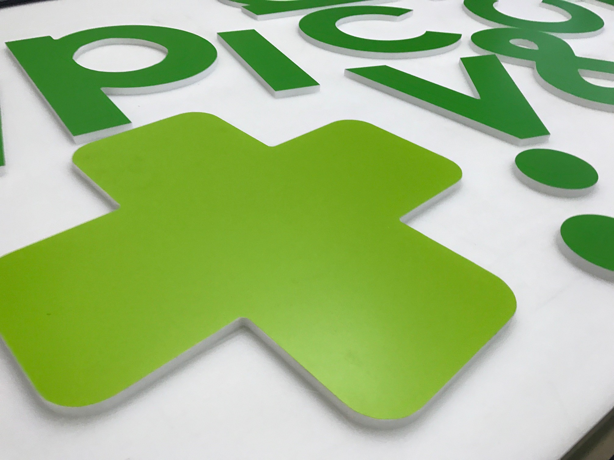 Perspex Letters