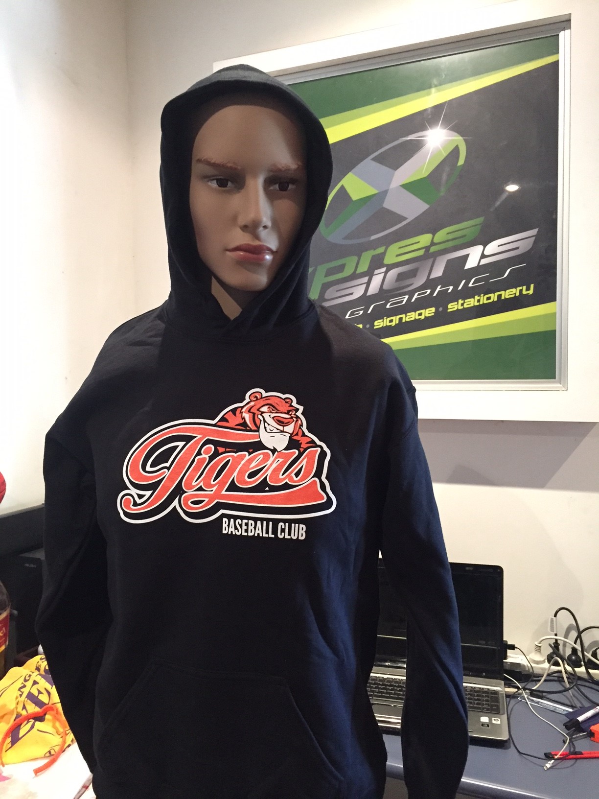 Tigers Black Hoody