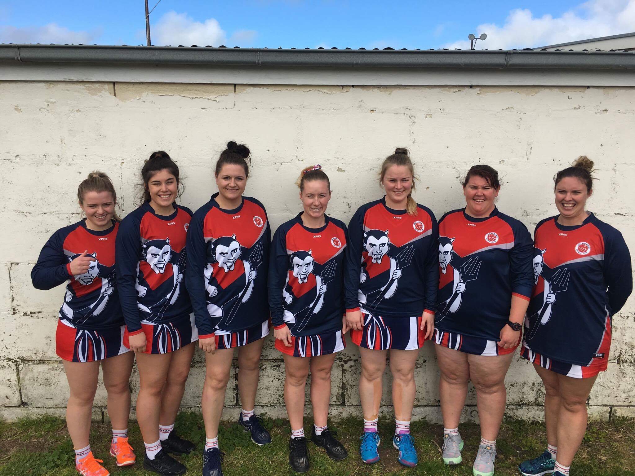 Port macDonnell Netball Club Warm Up Tops