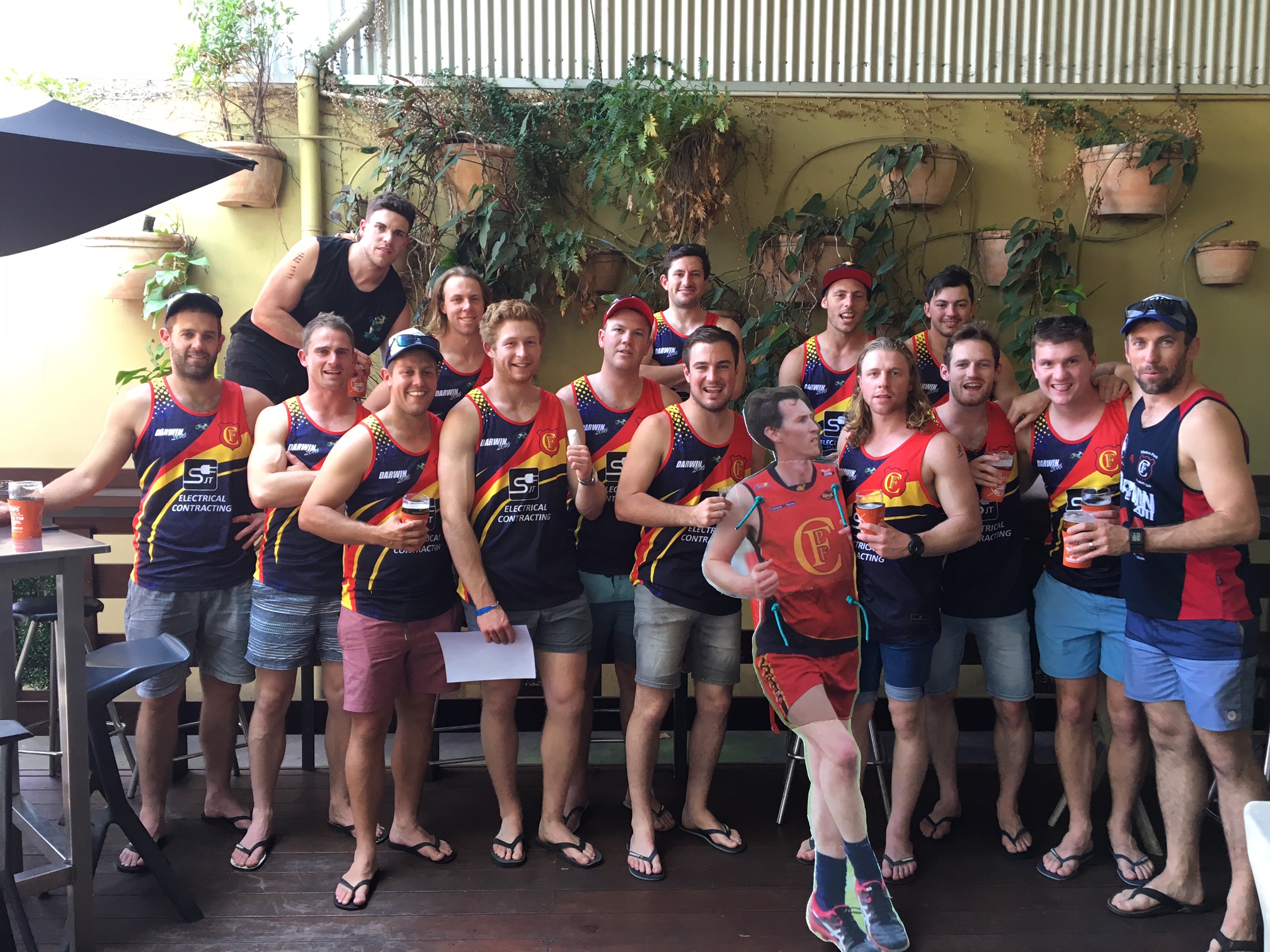 Flinders Park Footy Trip Singlets