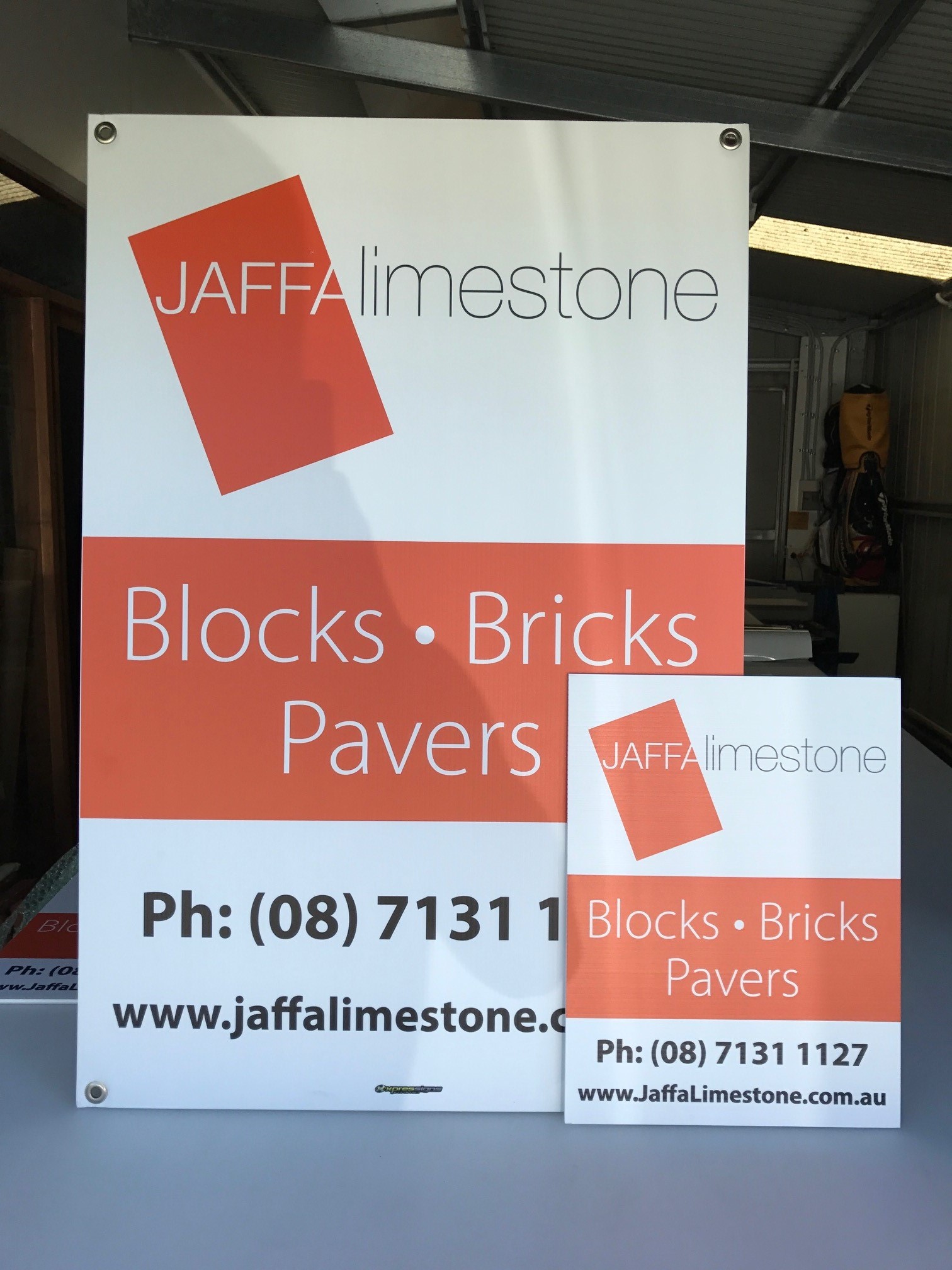 Jaffa Limestone Corflutes