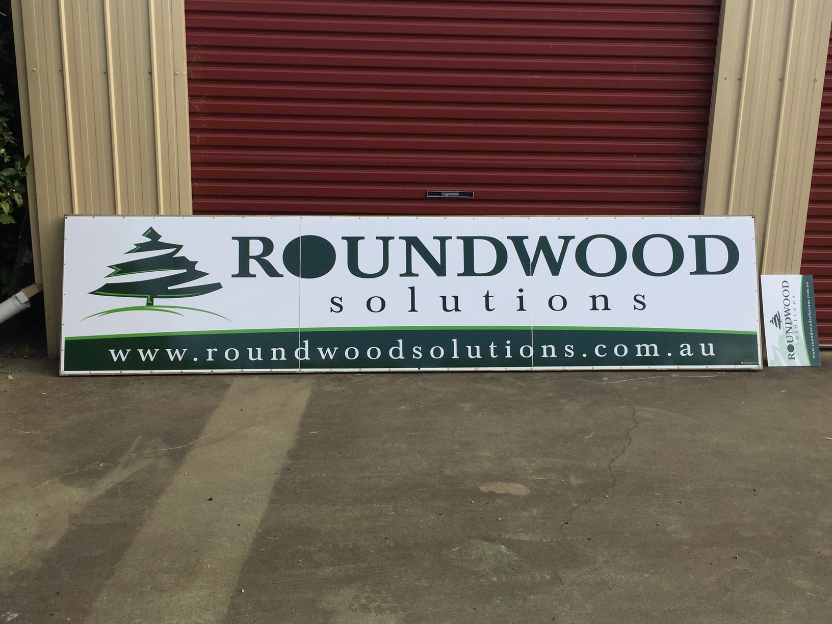 Roundwood Solutions Fence Sign