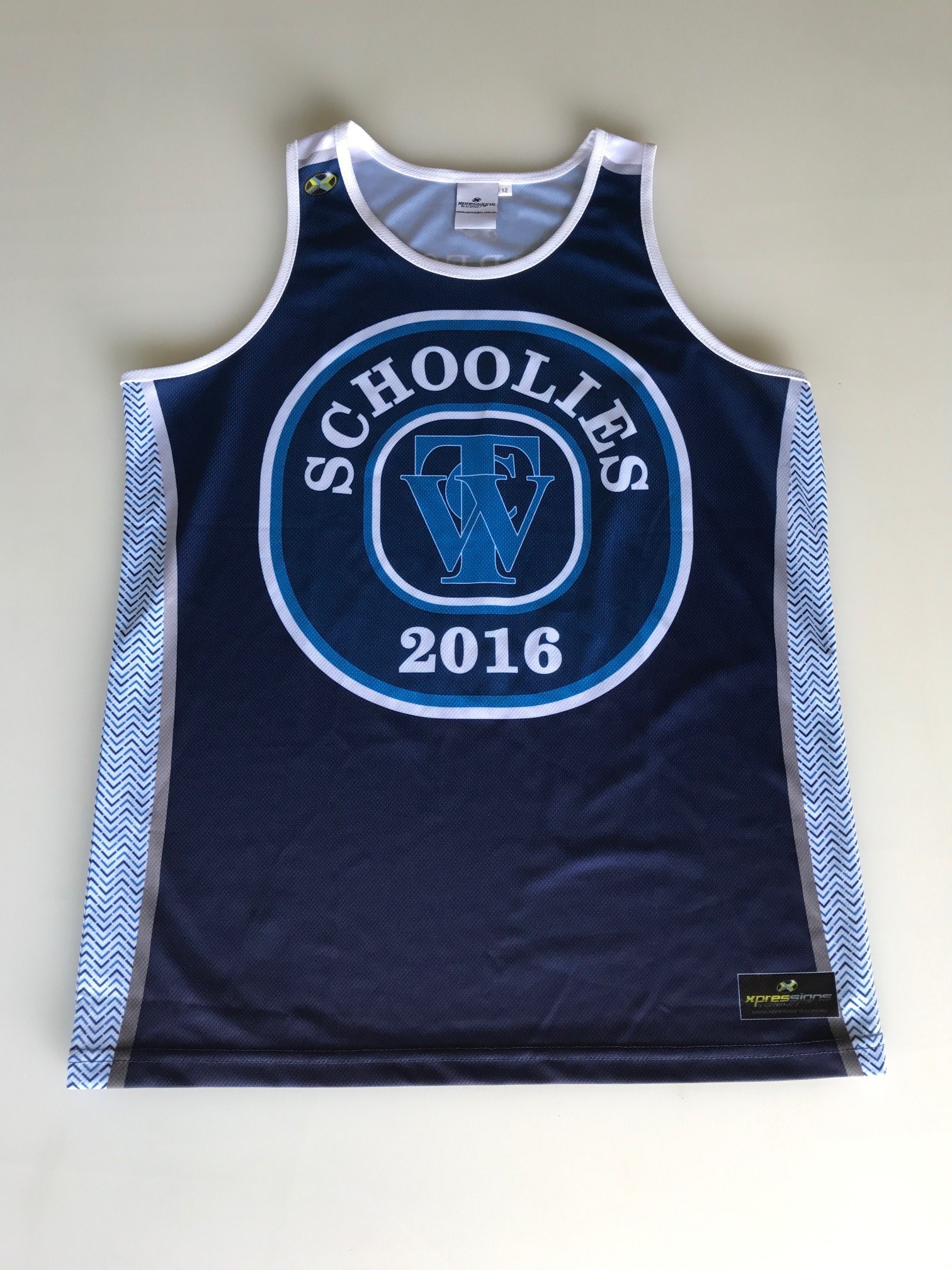 Tenison Woods Schoolies Singlet
