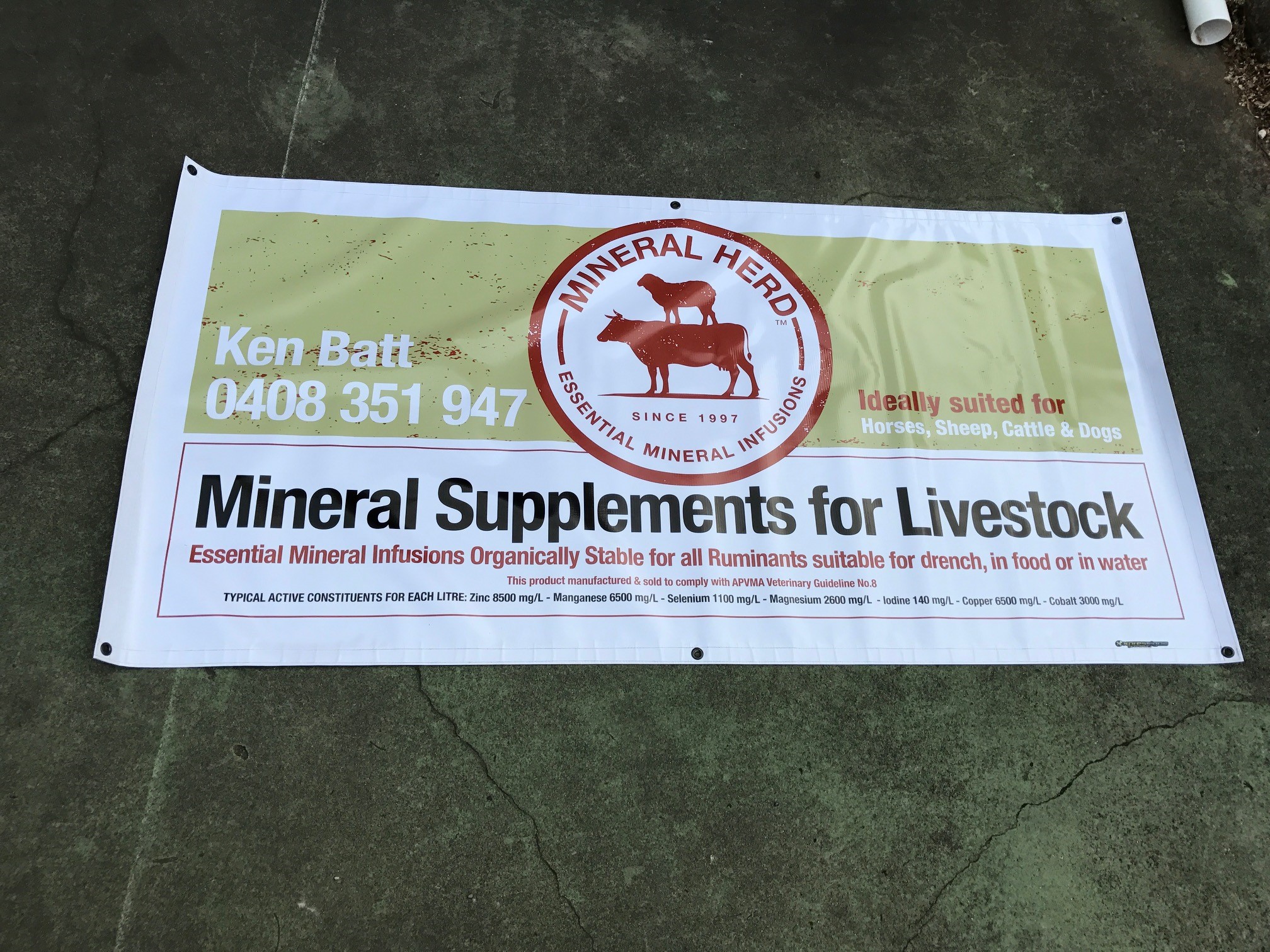 Mineral Stock Banner
