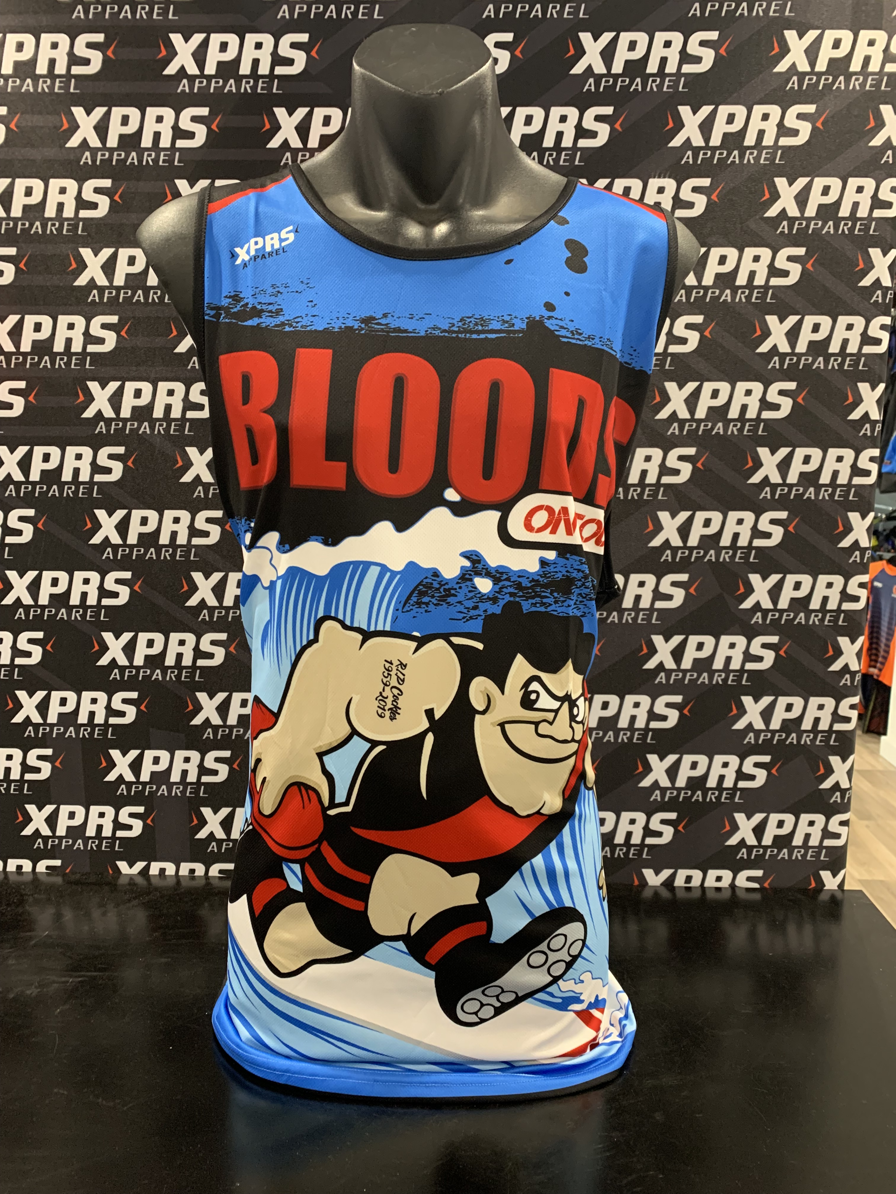 Central Augusta Footy Trip Singlets