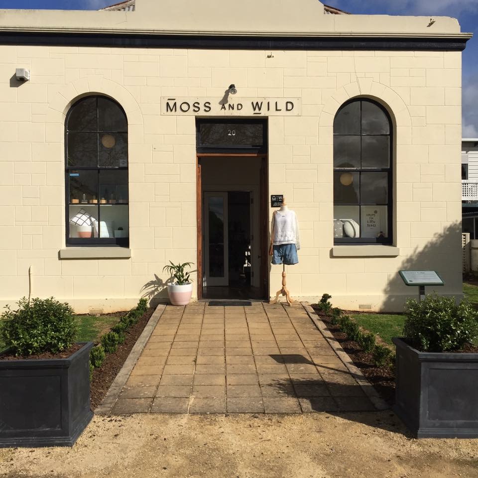 Moss & Wild Shop Signage