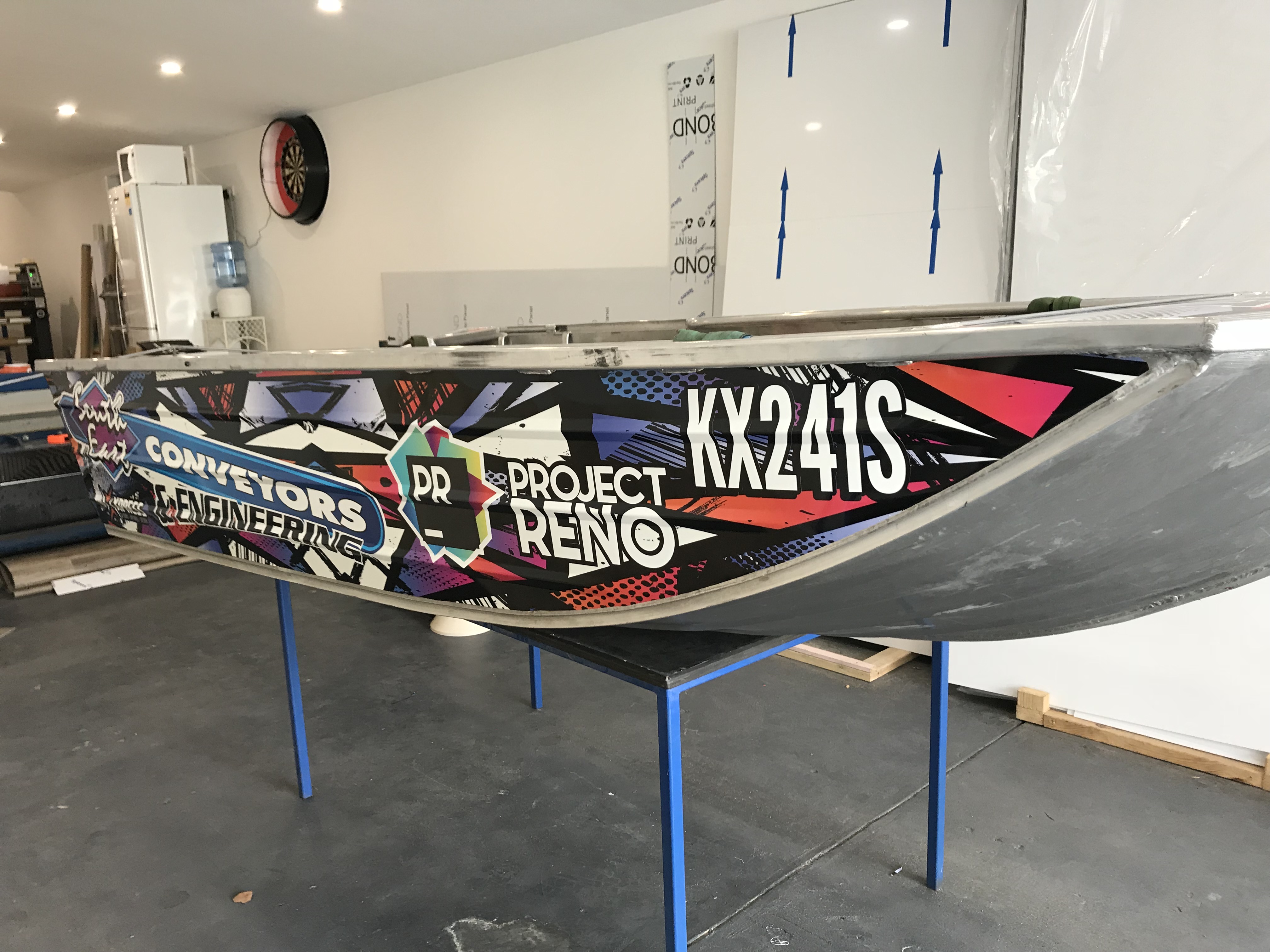 Dingy Derby Boat Signage