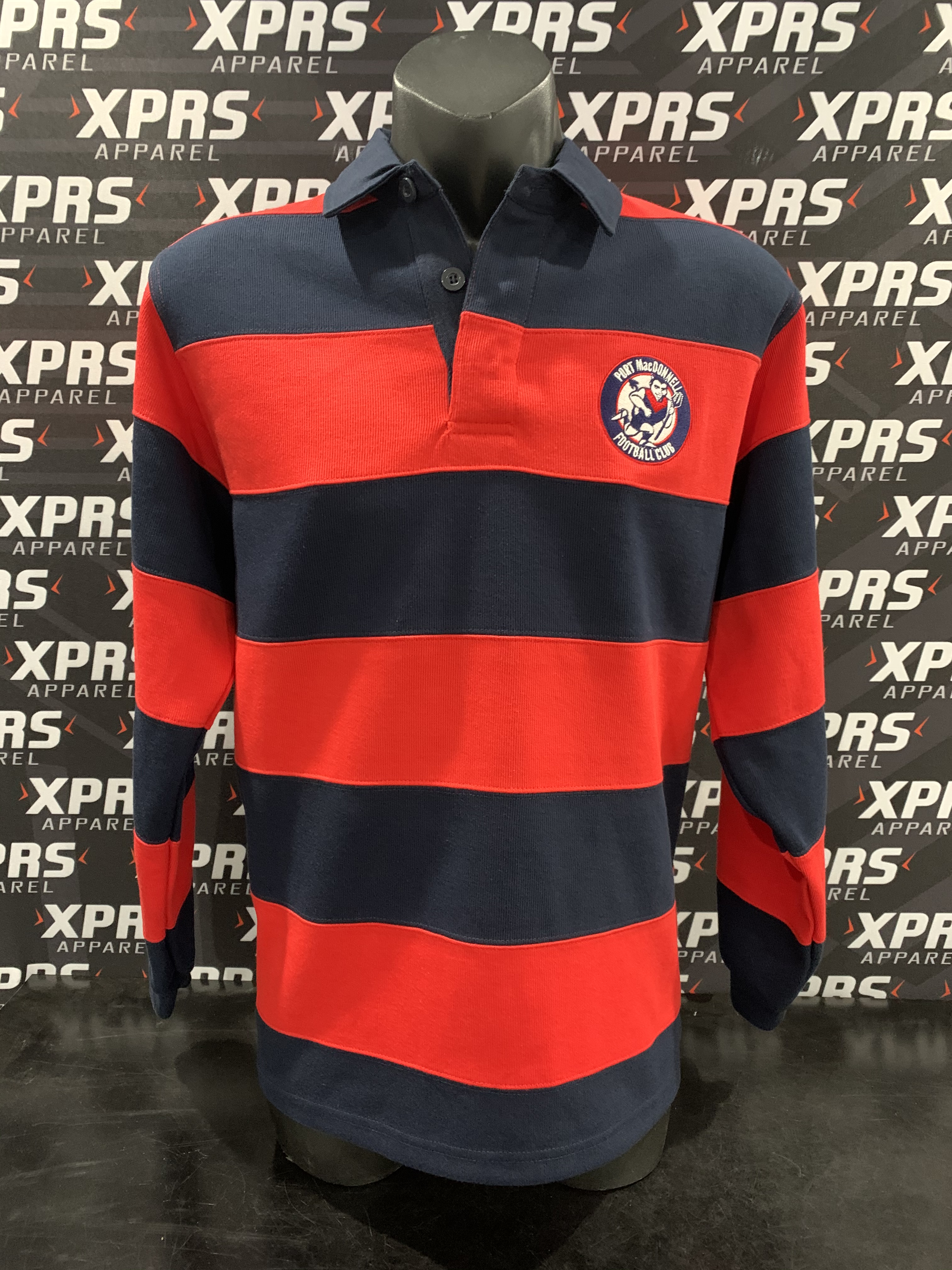 XPRS Apparel Knitted Rugby Jumpers