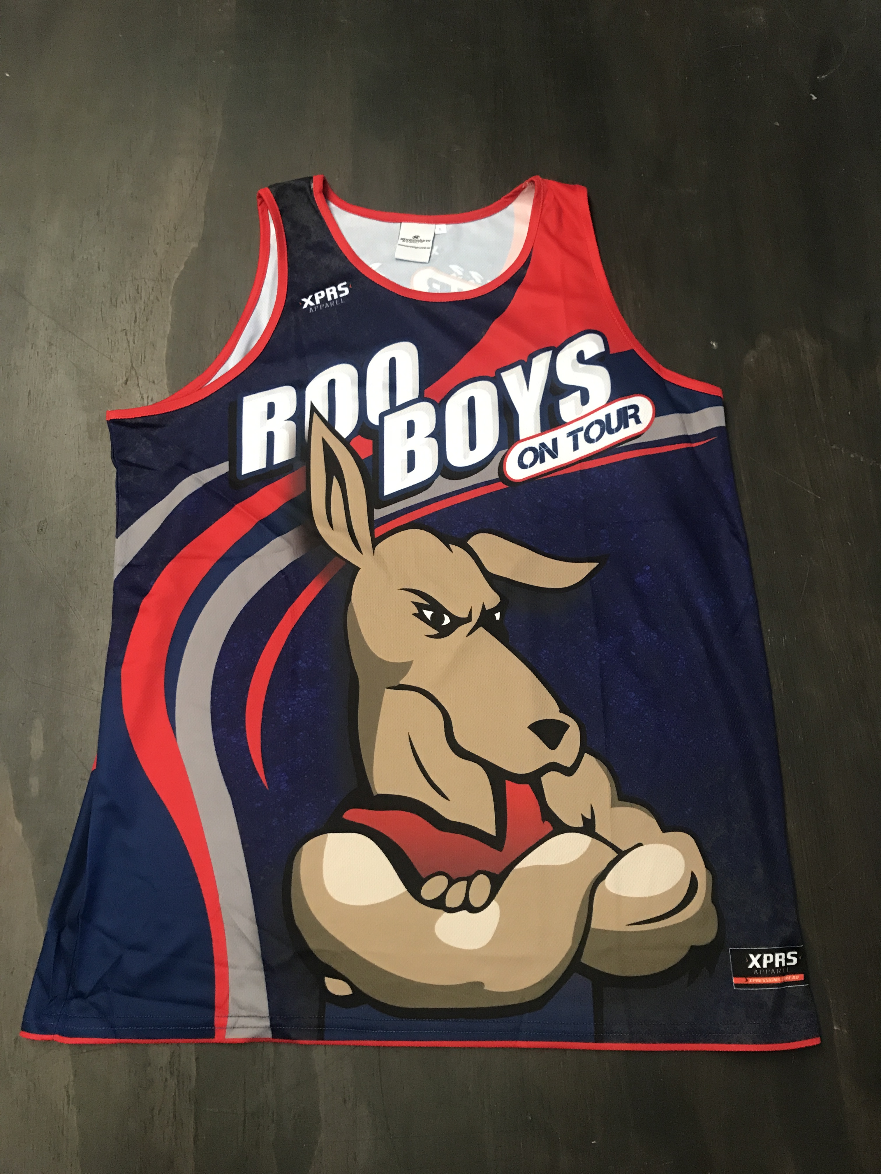West Gambier Footy Trip Singlets