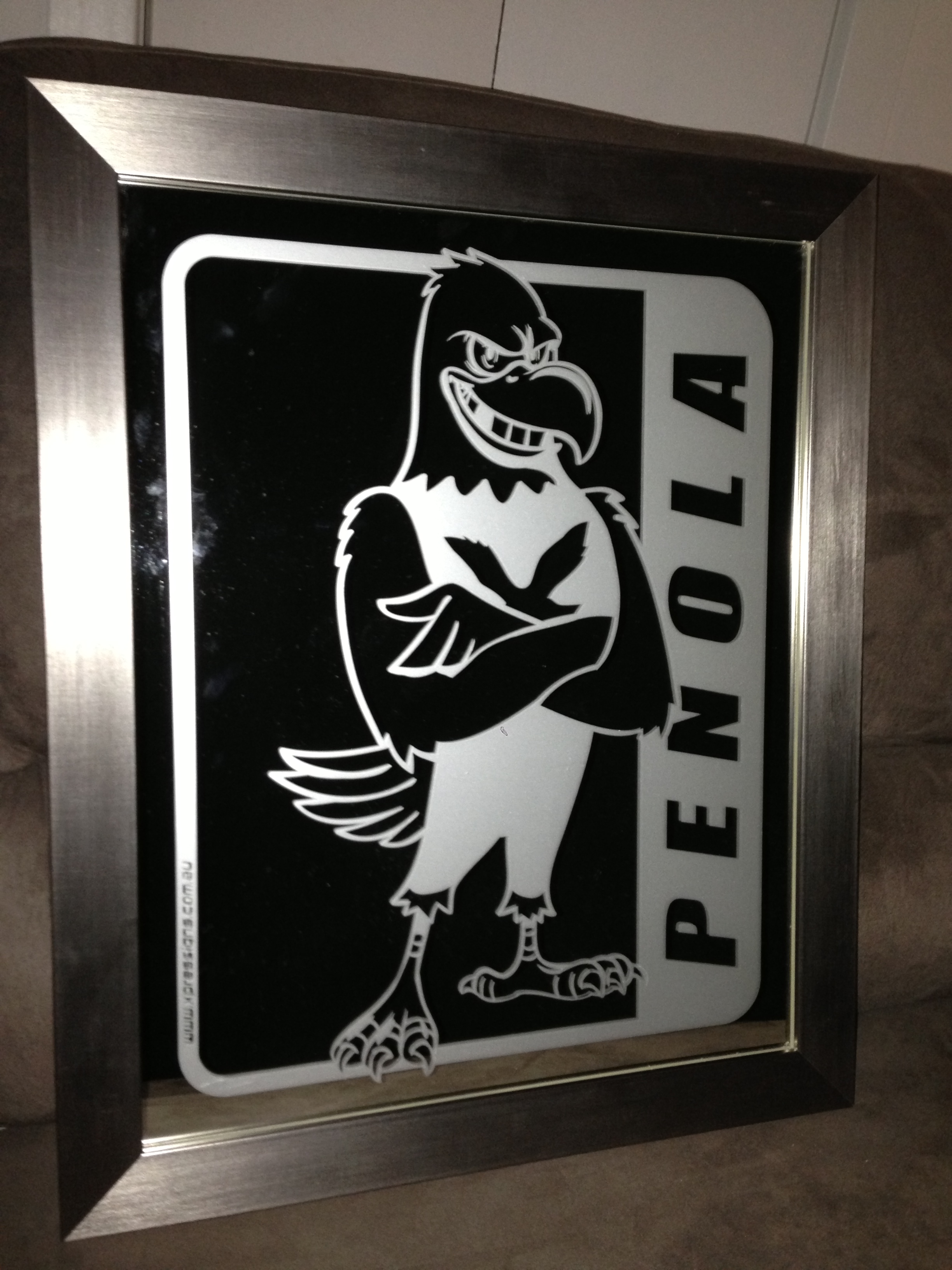 Penola Frosted Mirror