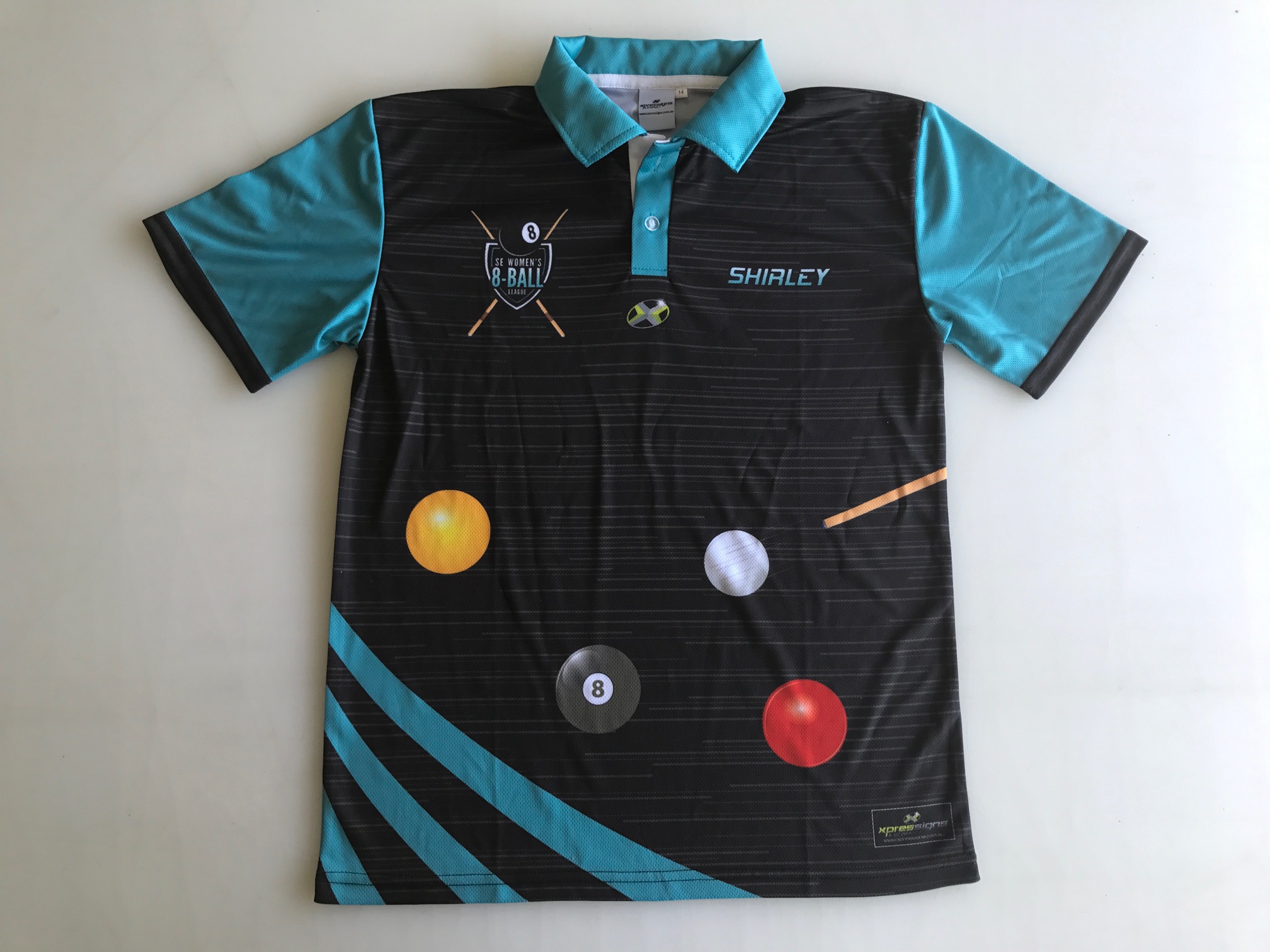 Mount Gambier Womens 8 Ball Polo