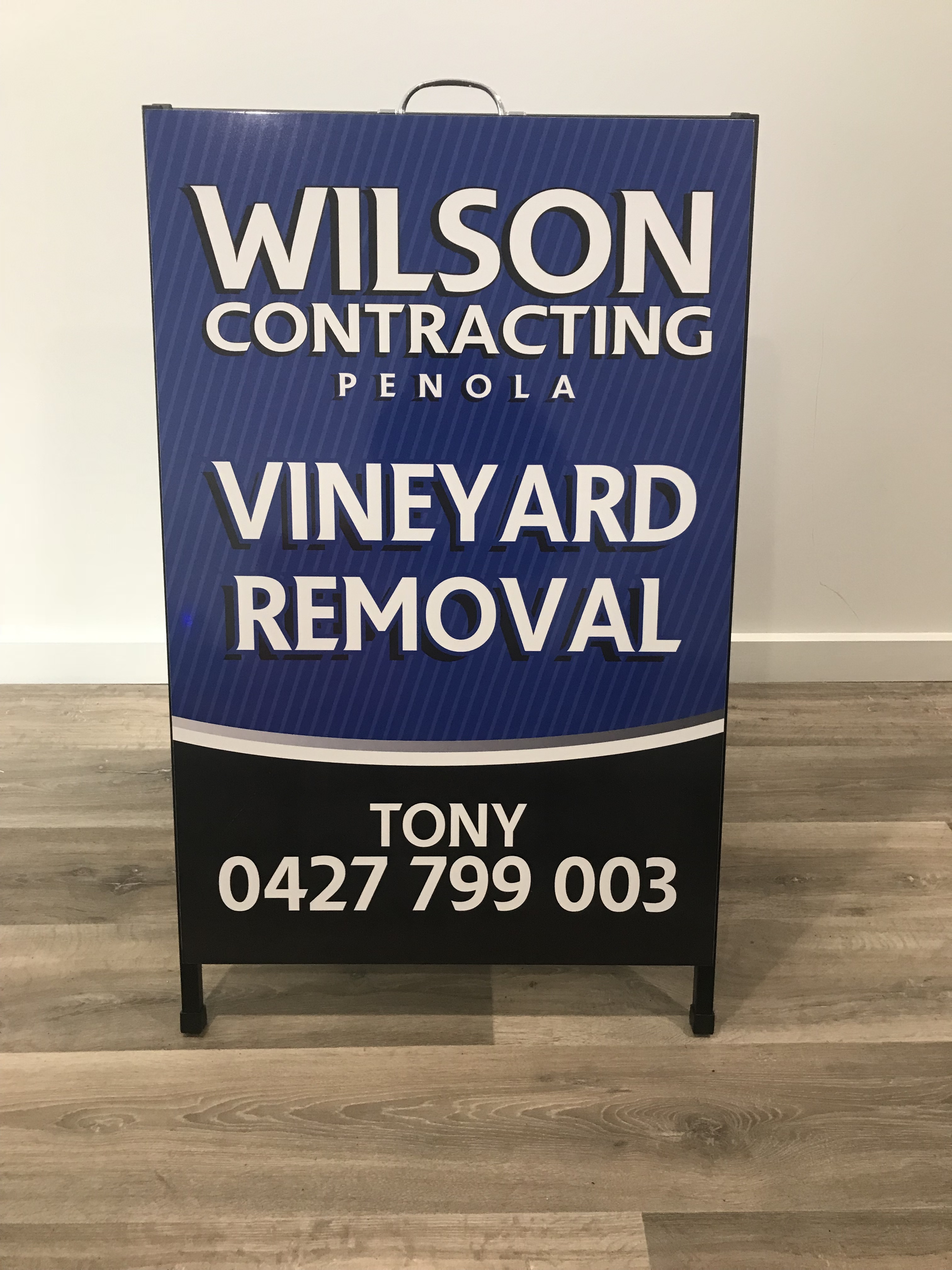 Wilson Contracting A-Frame
