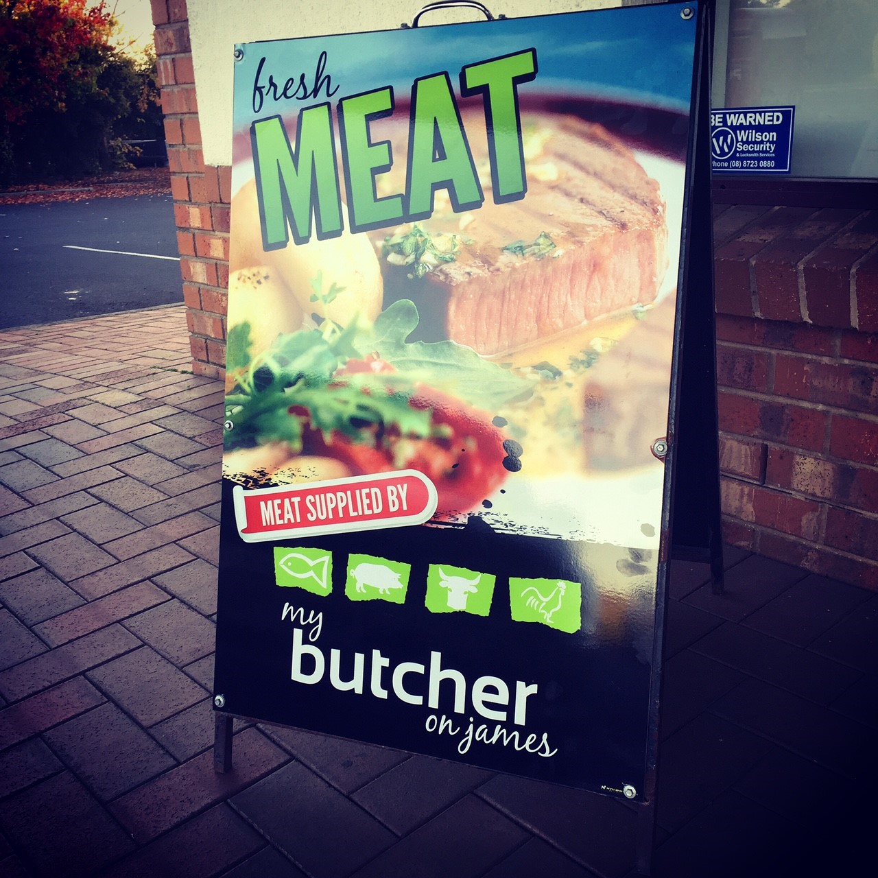 My Butcher on James A-Frames