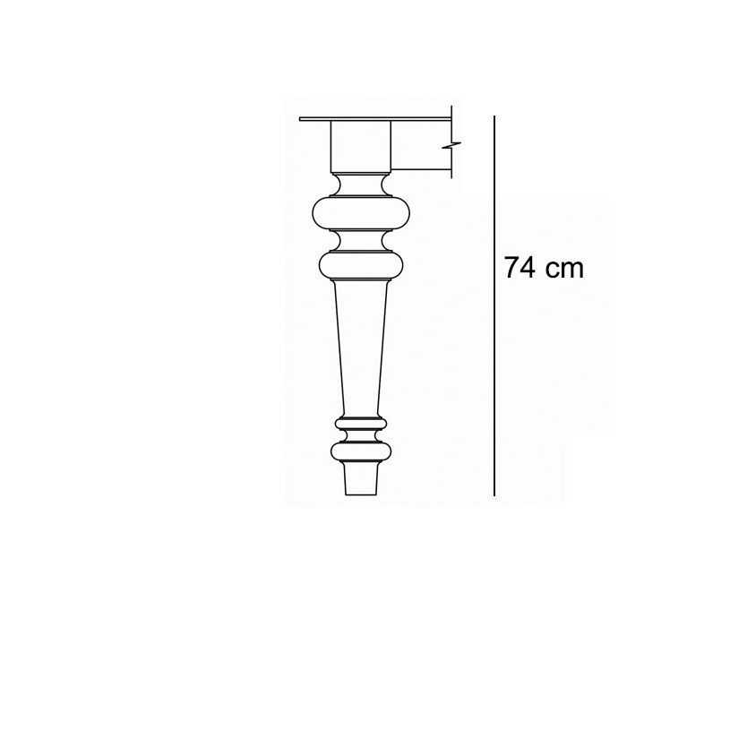 Miniatura: Mesa de comedor Ina - Línea Raíces