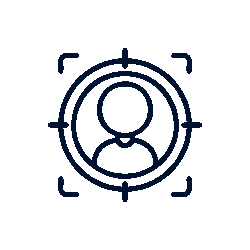 Icono Reclutamiento B2B con META de Austop Mercadeo Digital