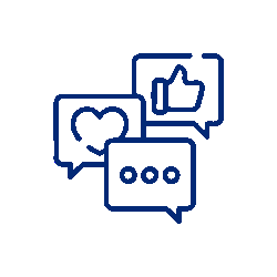 Icono Redes sociales con todo el flow de Austop Mercadeo Digital